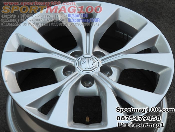 ล้อแม็ก ล้อแม็กติดรถ MG ZS 5รู100 บรอนซ์ 6.5-16นิ้ว(รามอินทรา)