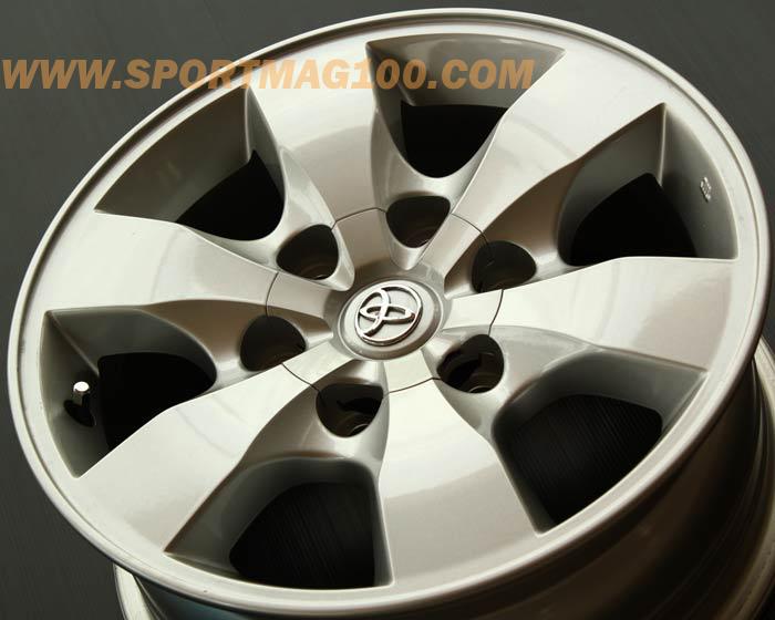 ล้อแม็ก ล้อแม็กมือสอง Fortuner 6รู139 ซิลเวอร์ 7-16นิ้ว