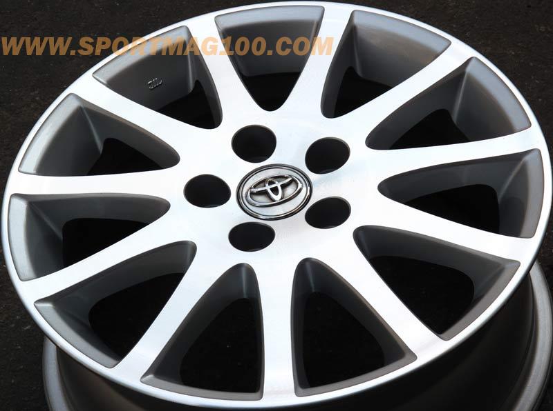 ล้อแม็ก แม็กซ์Toyota Camry F8 สีบรอนซ์เงิน-17นิ้ว