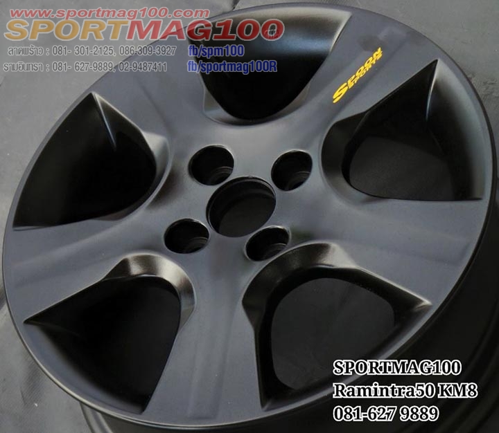 แม็กซ์มือสอง Honda Spoon5 4รู100 ดำด้าน 5.5-15นิ้ว ล้อแม็ก แม็กซ์มือสอง Honda Spoon5 4รู100 ดำด้าน 5.5-15นิ้ว