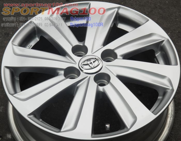 ล้อแม็ก แม็กซ์มือสอง New Vios/Yaris 8ก้าน 5.5-15นิ้ว(รามอินทรา-ลาดพร้าว)