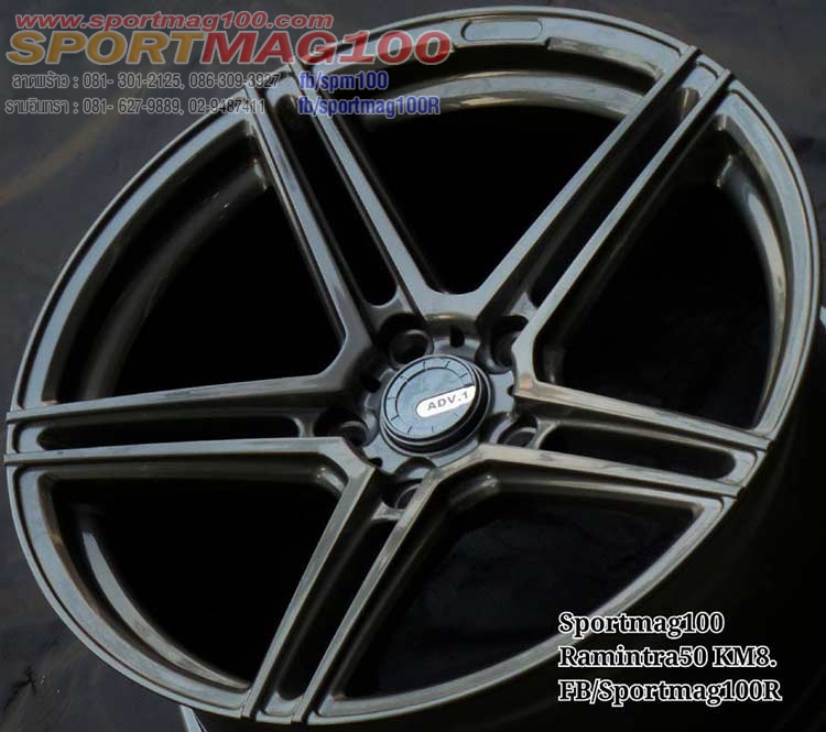 ล้อแม็ก ล้อแม็กใหม่ VDV1 5รู120 ET35 กันเมทาลิก F8 R9-18นิ้ว