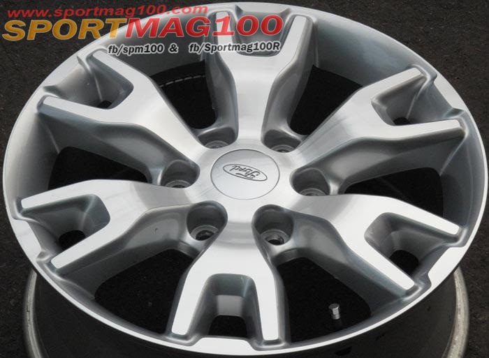ล้อแม็ก แม็กซ์มือสอง Ford NewRanger สีเงิน 18นิ้ว(ลาดพร้าว)