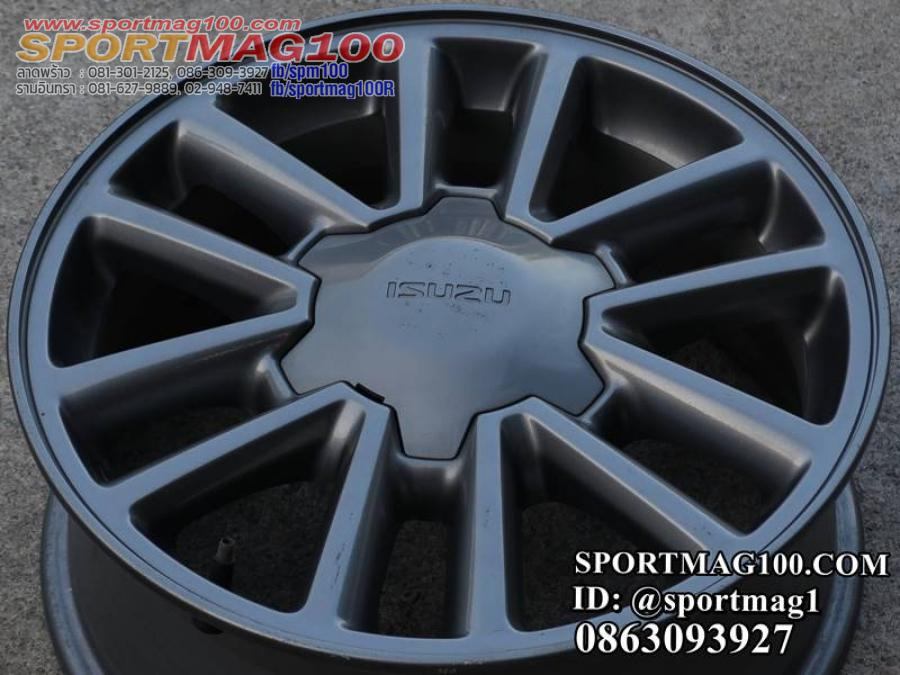 ล้อแม็กมือสอง Isuzu Dmax X-Series 6รู139 สีเทา 7-16นิ้ว(รามอินทรา-ลาดพร้าว)
