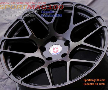 ล้อแม็ก P40 5รู114 ET42 ดำด้าน F8 R9-18นิ้ว