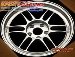 ล้อแม็ก RpF1 5รู100 ET35 ซิลเวอร์ กว้าง8 ขอบ18นิ้ว