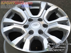 ล้อแม็กติดรถ Ford NewRanger 6รู139 ซิลเวอร์ 8-18นิ้ว