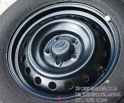 ล้อกระทะป้ายแดง Revo 5รู114 สีดำ 6-16นิ้ว