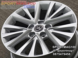 ล้อแม็กมือสอง Toyota NewCamry 5รู114 ET45 ซิลเวอร์ 7-17นิ้ว