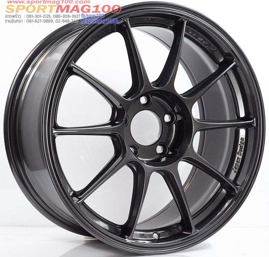 ล้อแม็กใหม่สุดเบา FlowFroming AOW TC105X 5รู114 ET35 ดาร์คกัน 8.5-18นิ้ว 