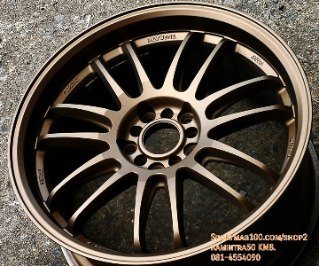 ล้อแม็กมือสองเรซ RE30 5รู114 ET35 ทองแดง 8.5-18นิ้ว(รามอินทรา) 