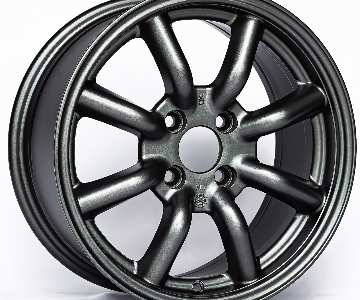 ล้อแม็กมือสอง Watanabe 4รู100 ET35 สีเทา กว้าง7 ขอบ15นิ้ว(รามอินทรา)(ล้อมี1วง)