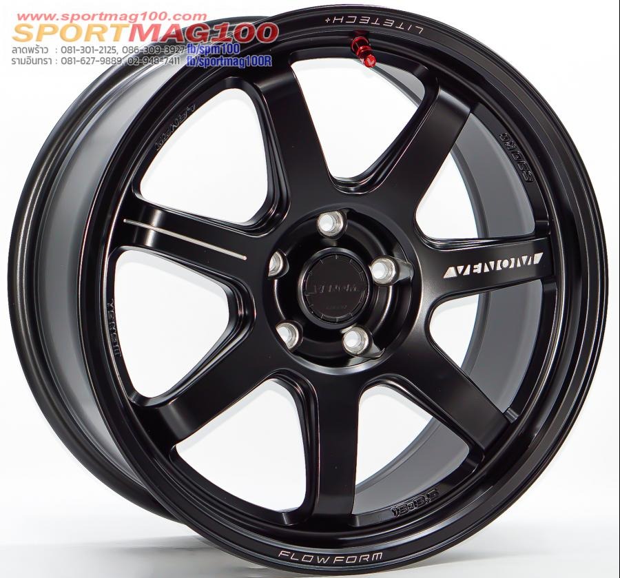 ล้อแม็ก FlowForming Lenso VT7 LITETECH+ ขอบ 18นิ้ว 5รู114 ดำด้าน ET35 กว้าง 8.5นิ้ว