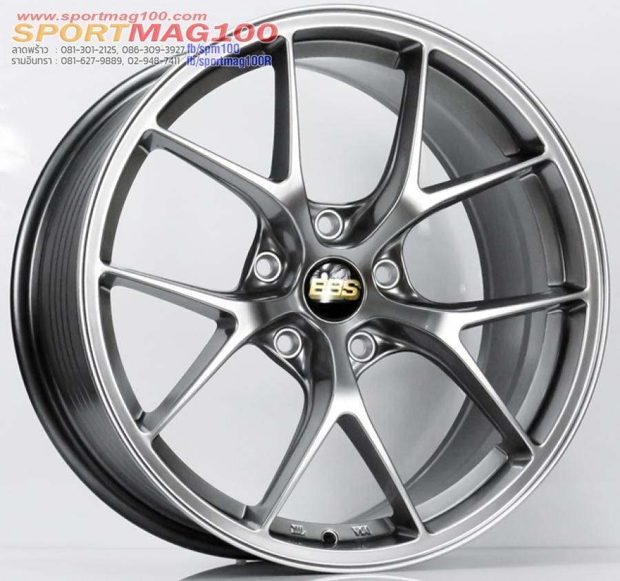 ล้อแม็ก MGW RID FlowForming ขอบ 17 กว้าง 7.5นิ้ว 5รู100 Offset35 สีไฮเปอร์แบล็ค