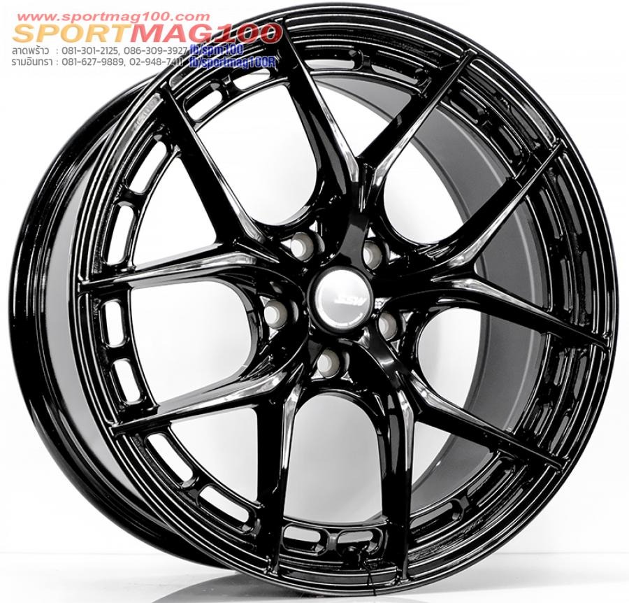 ล้อแม็ก SSW S436 ขอบ 18 กว้าง 8.5นิ้ว 5รู114.3/112 Offset38 สีดำเงา