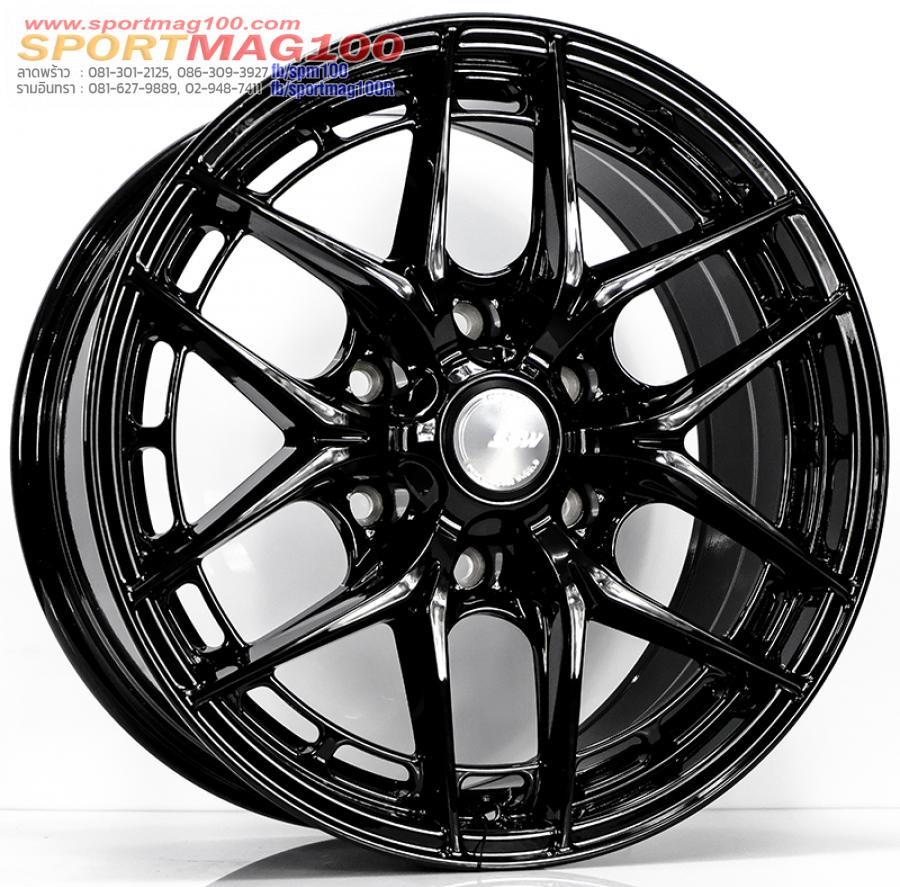 ล้อแม็ก SSW S437 ขอบ 17 กว้าง 8นิ้ว 6รู139 Offset25 สีดำเงา