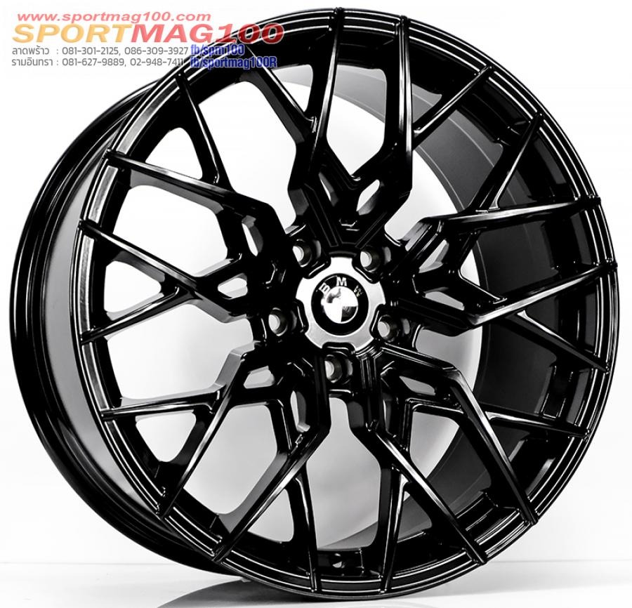 ล้อแม็ก MGW MF1296 ขอบ 20 กว้าง F8.5 R9.5นิ้ว 5รู120 Offset35-40 สีดำเงา
