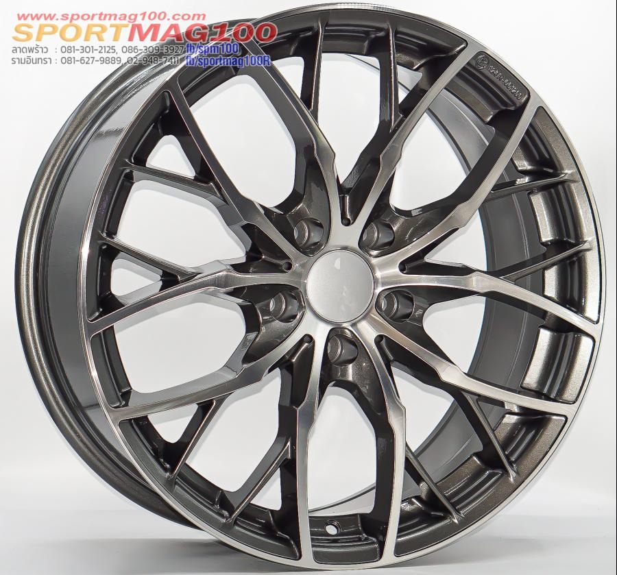 ล้อแม็กใหม่ SSW290 ขอบ 19นิ้ว กว้าง 8นิ้ว 5รู120 Offset33 สีกันหน้าเงา