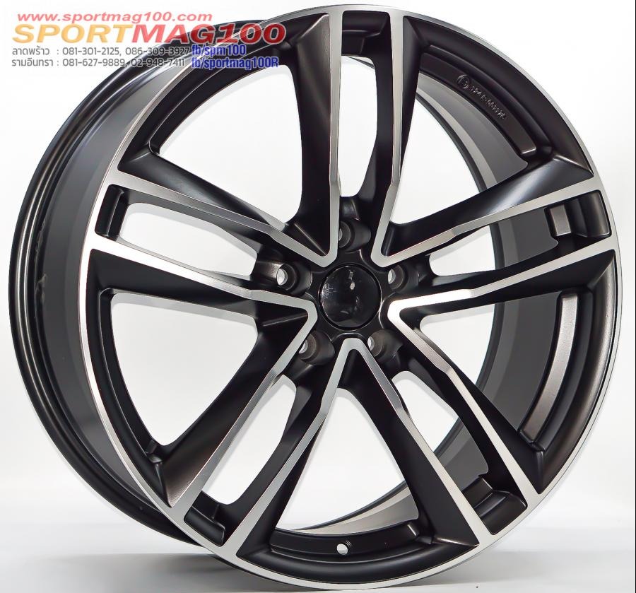 ล้อแม็กใหม่ SSW S282 ขอบ 19นิ้ว กว้าง 8.5นิ้ว 5รู112 Offset43 สีดำหน้าเงา