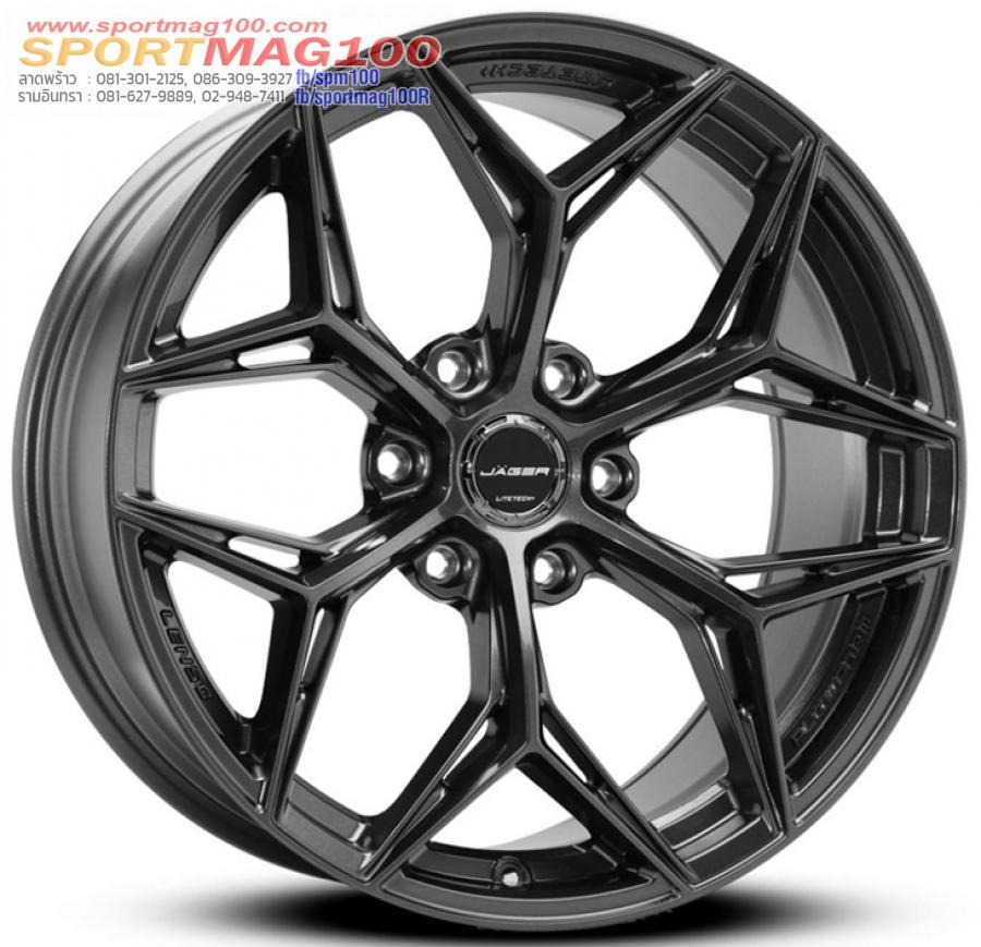 ล้อแม็ก Lenso Jager BLAZE Litetech+ FlowForming ขอบ 20 กว้าง 9นิ้ว 6รู139 Offset15 สีไฮเปอร์ดาร์ค