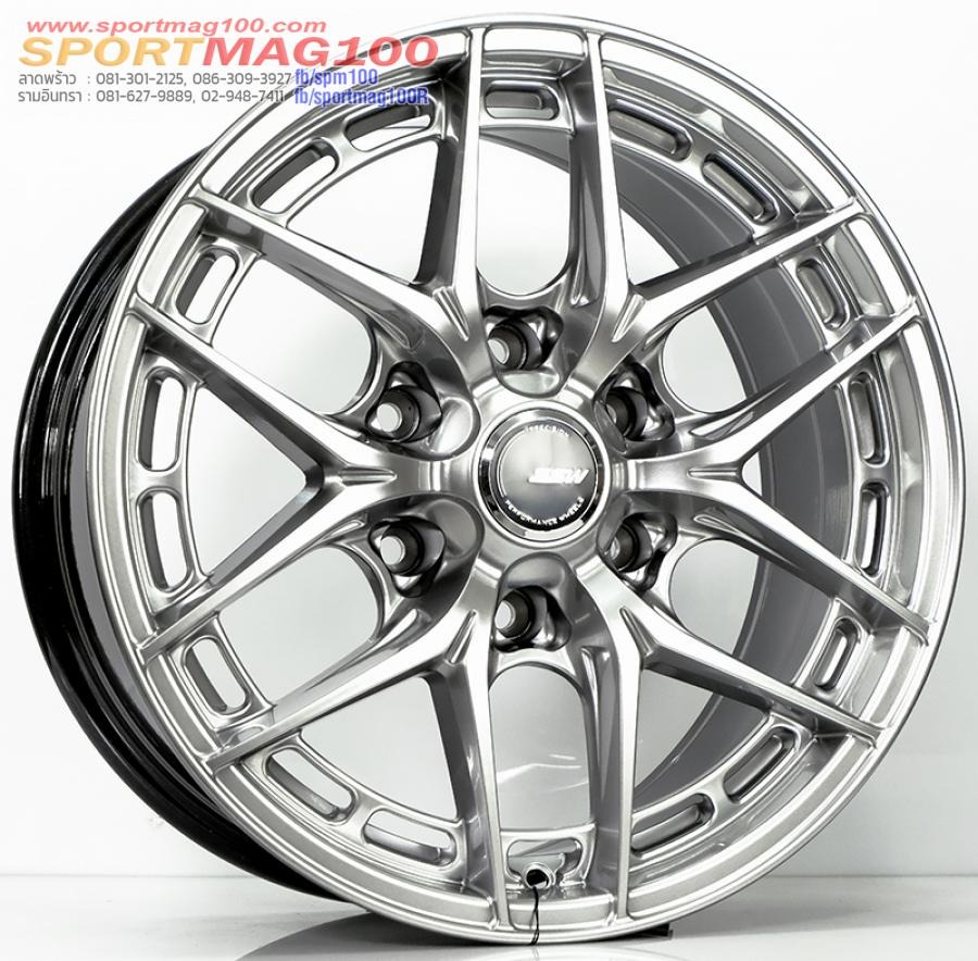 ล้อแม็ก SSW S437 ขอบ 17 กว้าง 8นิ้ว 6รู139 Offset25 สีซิลเวอร์