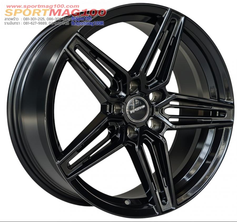 ล้อแม็กใหม่ Inferno AJL08 ขอบ 18 กว้าง 8.5นิ้ว 5รู114.3 Offset35 สีดำเงา