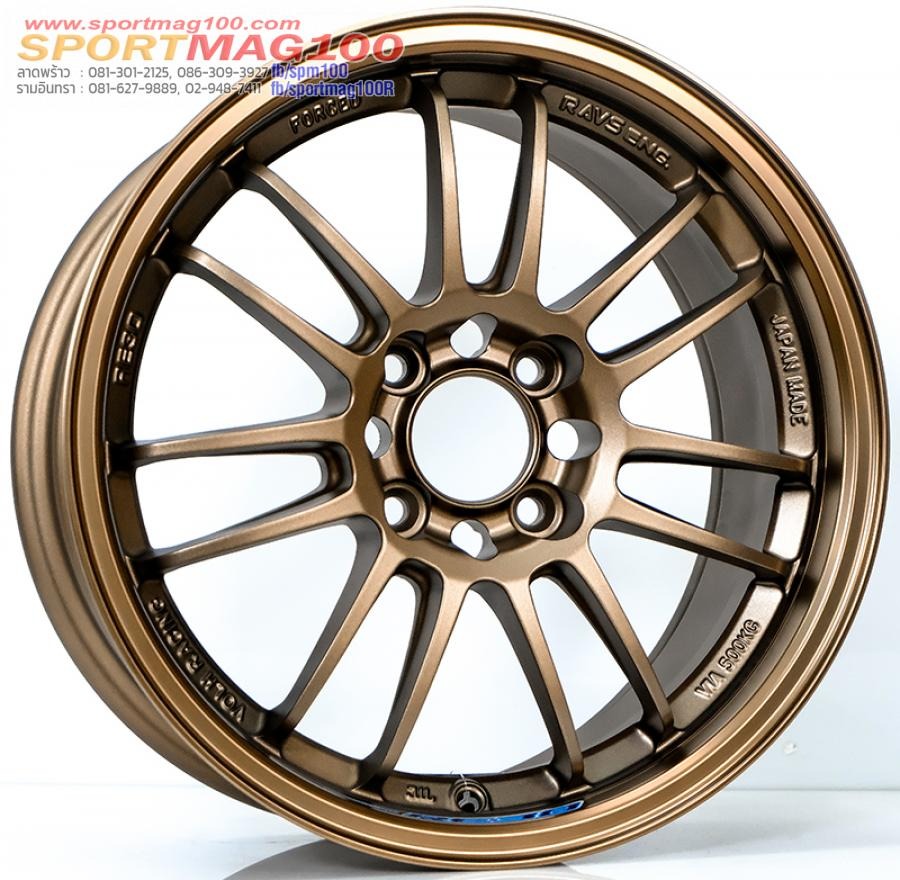 ล้อแม็ก AOW RE30 FlowForming ขอบ 15 กว้าง 7นิ้ว Offset35 สีทอง