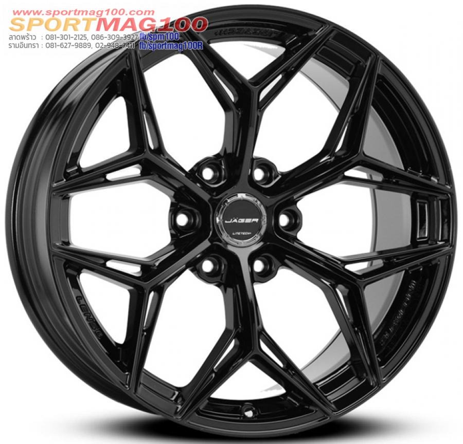 ล้อแม็ก Lenso Jager BLAZE Litetech+ FlowForming ขอบ 20 กว้าง 9นิ้ว 6รู139 Offset15 สีดำเงา