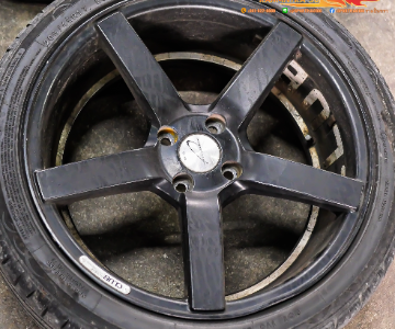 ล้อแม็กมือสอง CV5 ขอบ17นิ้ว 4รู100 (รามอินทรา)