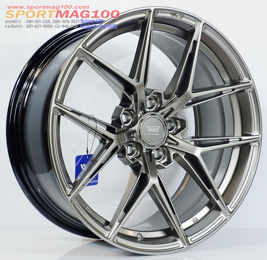 ล้อแม็ก WFF-X ขอบ 18 กว้าง 8.5นิ้ว 5รู108 Offset35 สีCrystal GM
