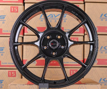 ล้อแม็ก TC105 5รู100 ET35 สีดำ กว้าง8 ขอบ17นิ้ว 