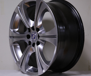 เฮียสั่งลด ล้อแม็ก AF P633 4รู100/114 ET42 ไฮเปอร์แบล็ค กว้าง7.5 ขอบ17นิ้ว 