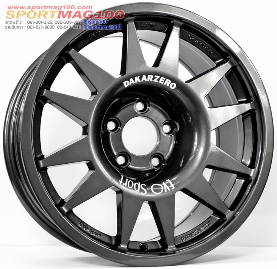 ล้อแม็ก Evo Cross ขอบ17นิ้ว กว้าง8.5นิ้ว 5รู114.3 Offset20 สีกันเมทาลิก