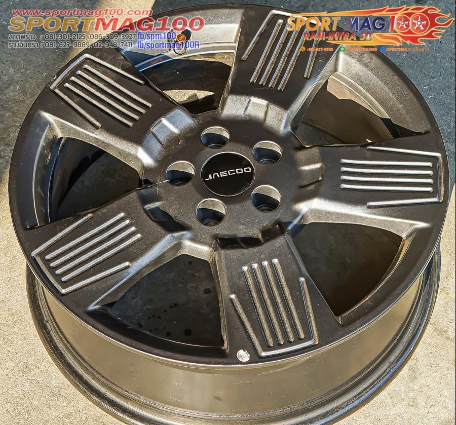 ล้อติดรถป้ายแดง Jaecoo 6 ขอบ18นิ้ว กว้าง6.5นิ้ว 5รู108 Offset47 (รามอินทรา)