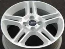 แม็กซ์ติดรถ Ford Fiesta Modify สีขาวหน้ากระจก 16นิ้ว